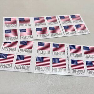 2023 Forever Stamps US. Flags 5 Booklets (100 Stamps)